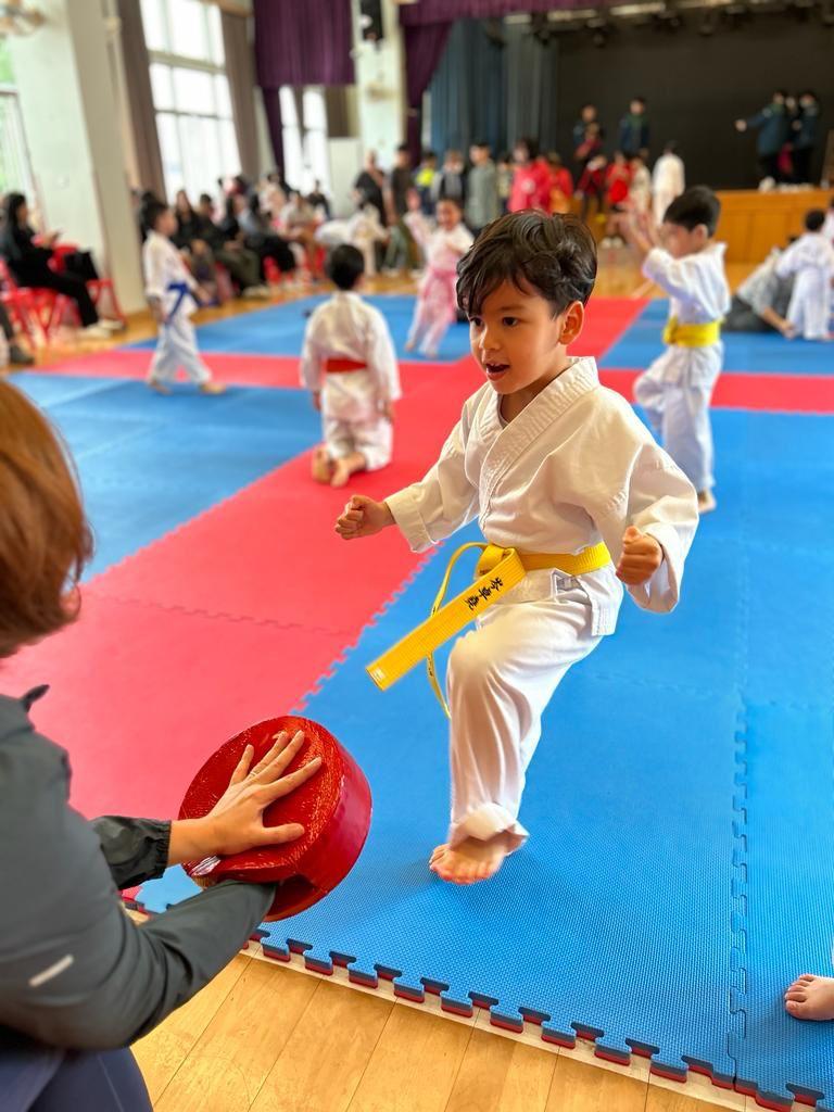 first oshikai kids karate champion ship